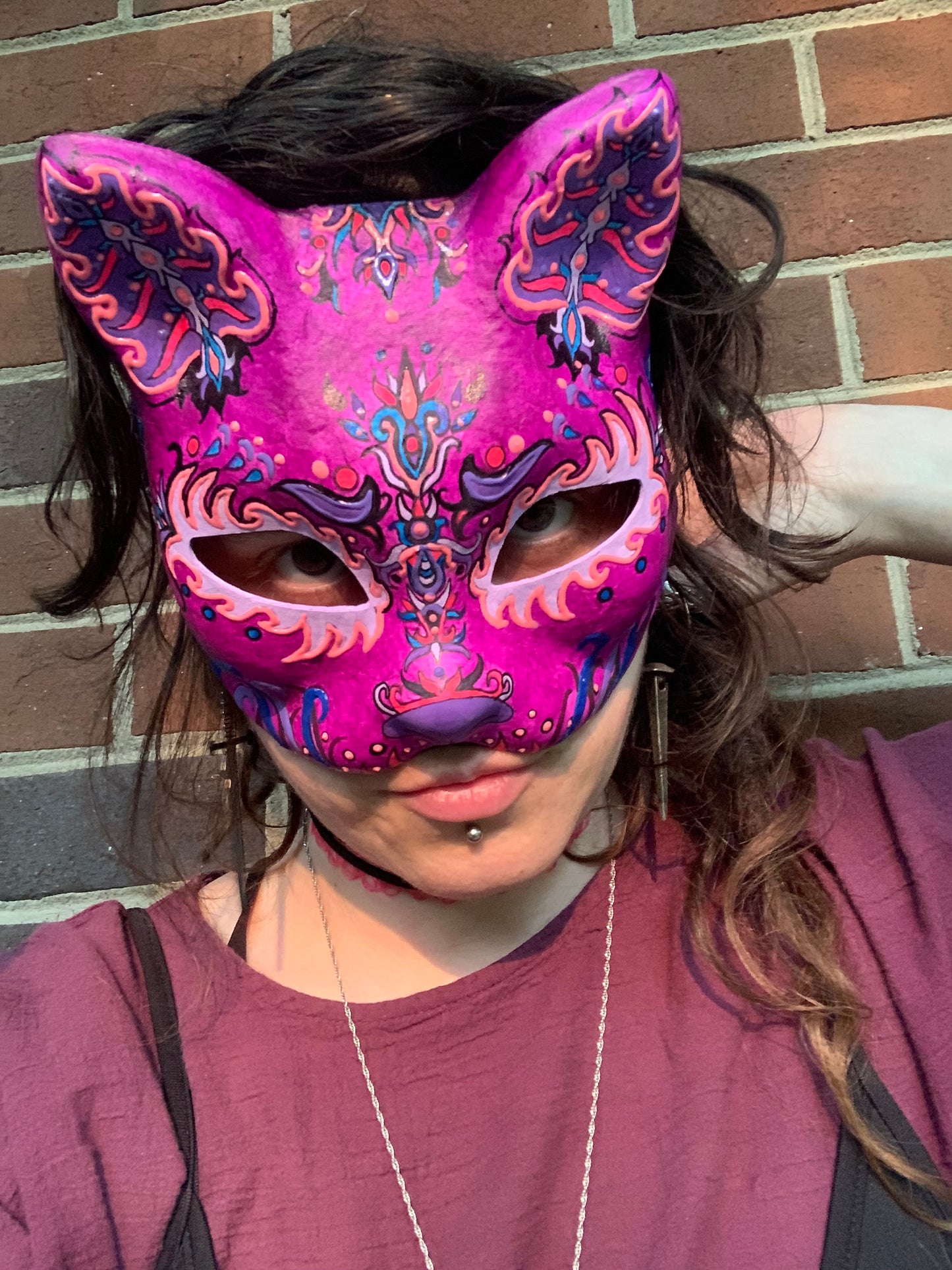 Masque Magique Magenta Miaou