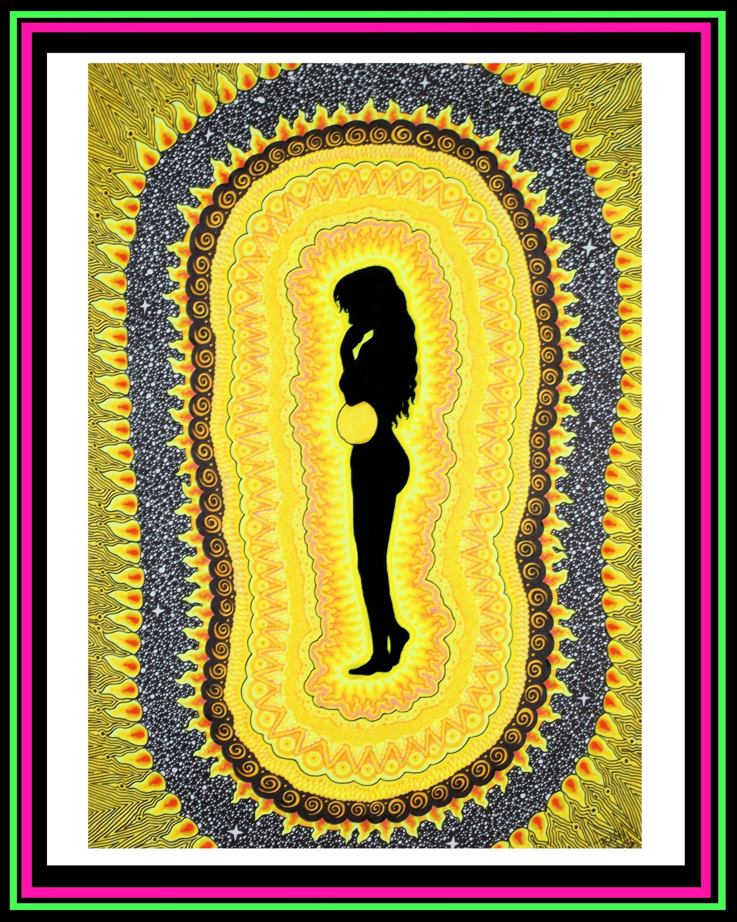 "Solar Plexus Chakra" Print