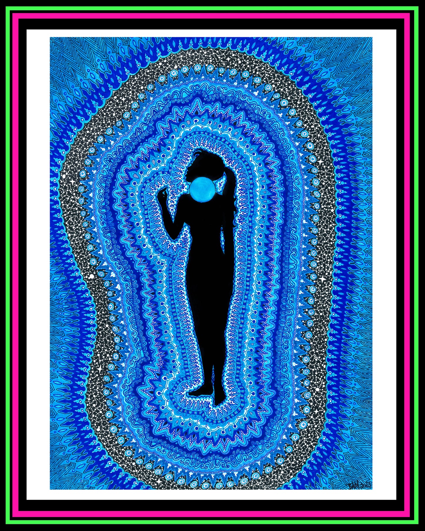 "Throat Chakra" Print