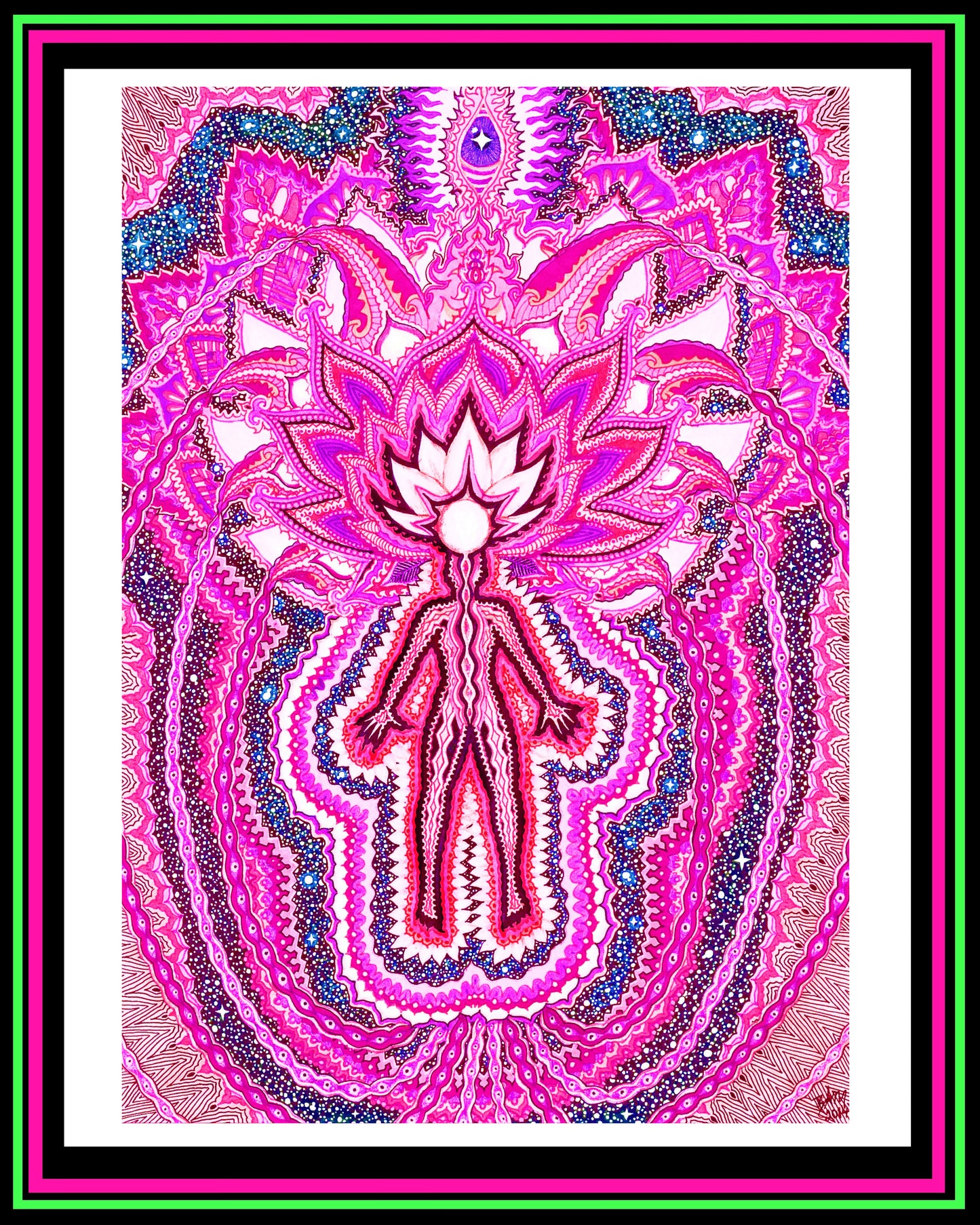 "Crown Chakra" Print