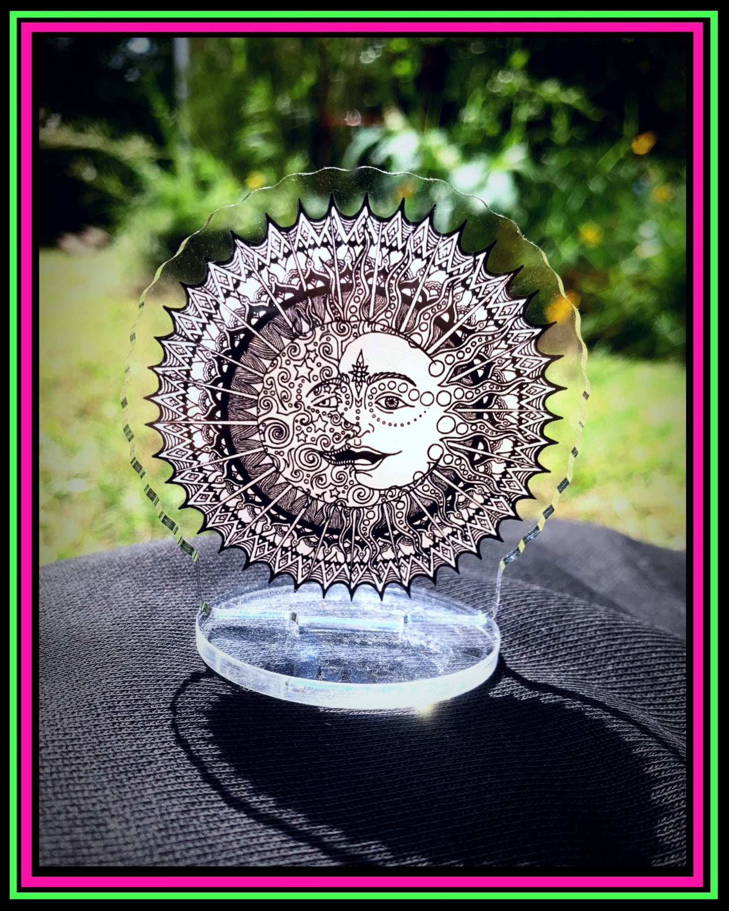Sun and Moon Desk Disc