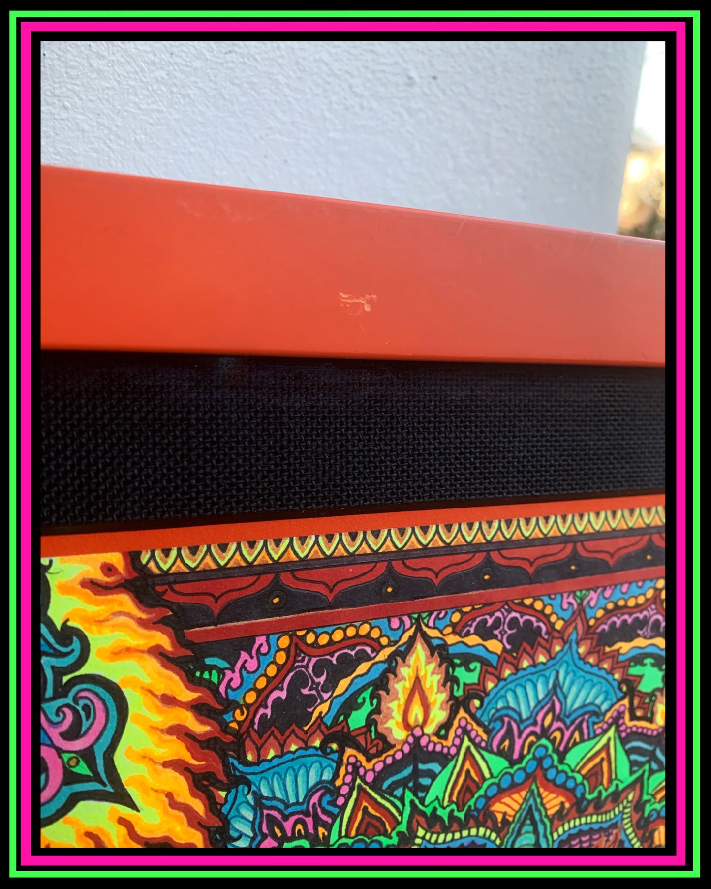 "Fire Flower" Original Drawing