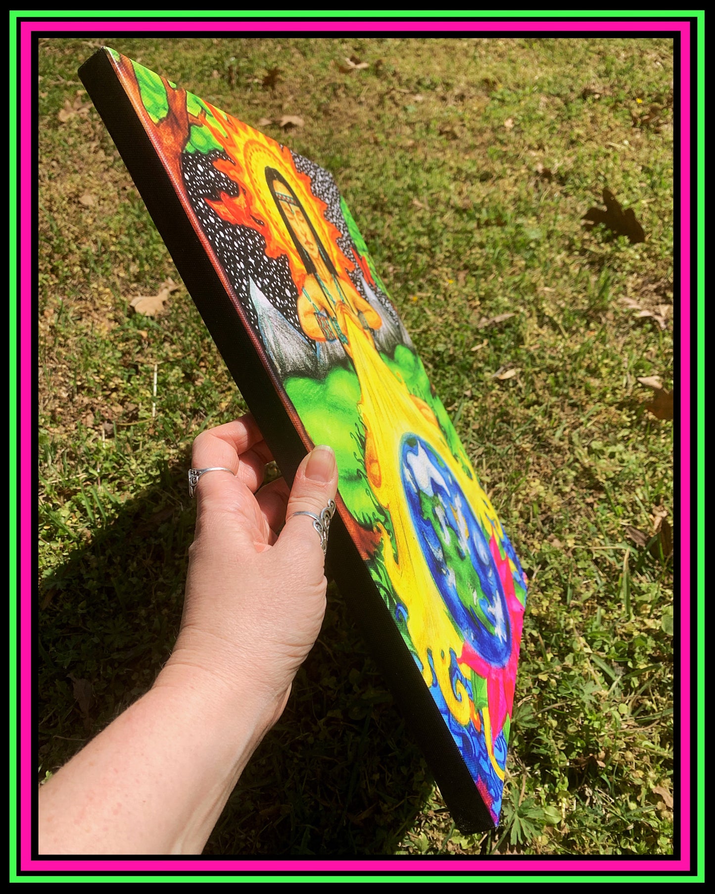 "Earth Healing" Canvas Print