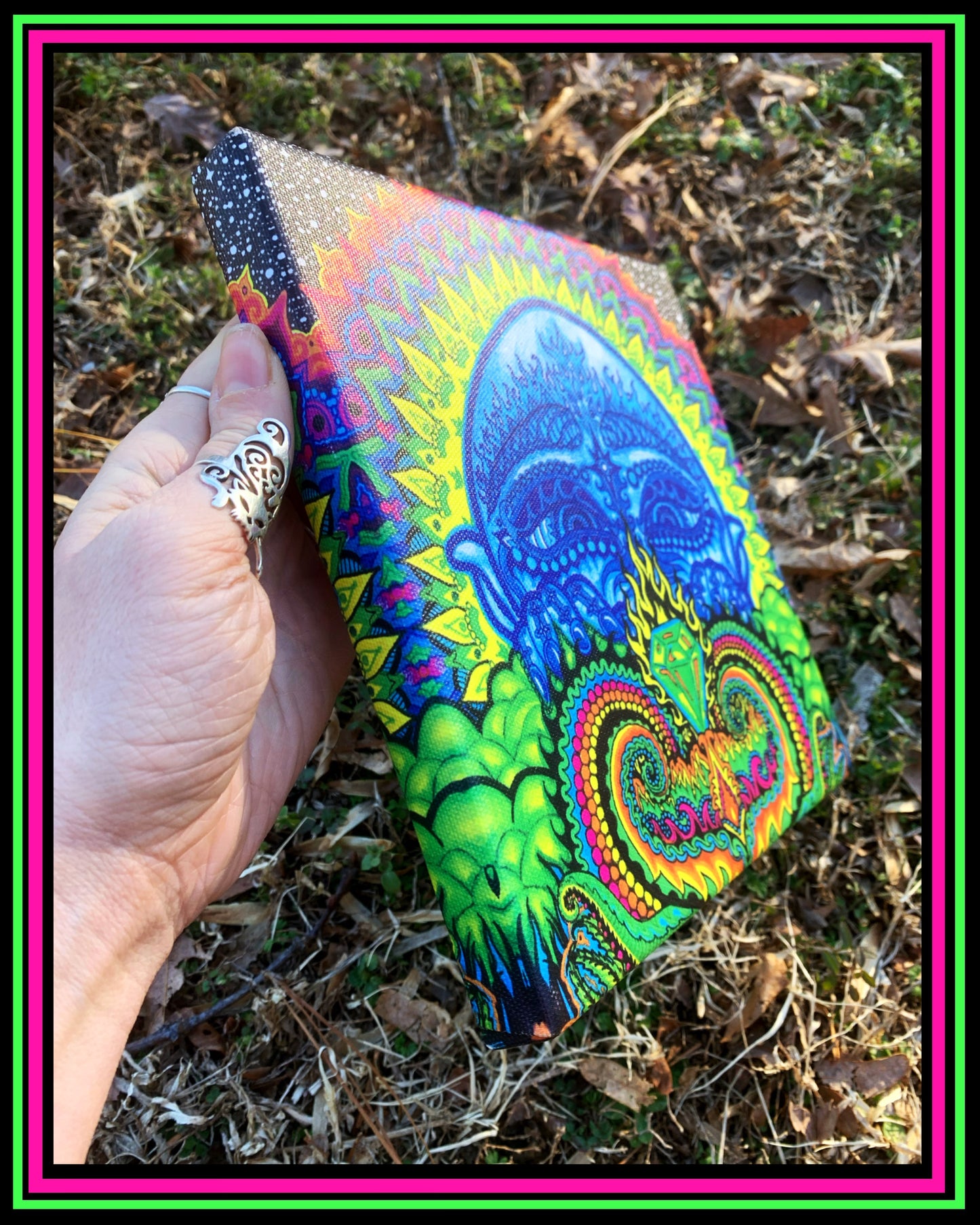 "Om Mani Padme Yum" Small Canvas