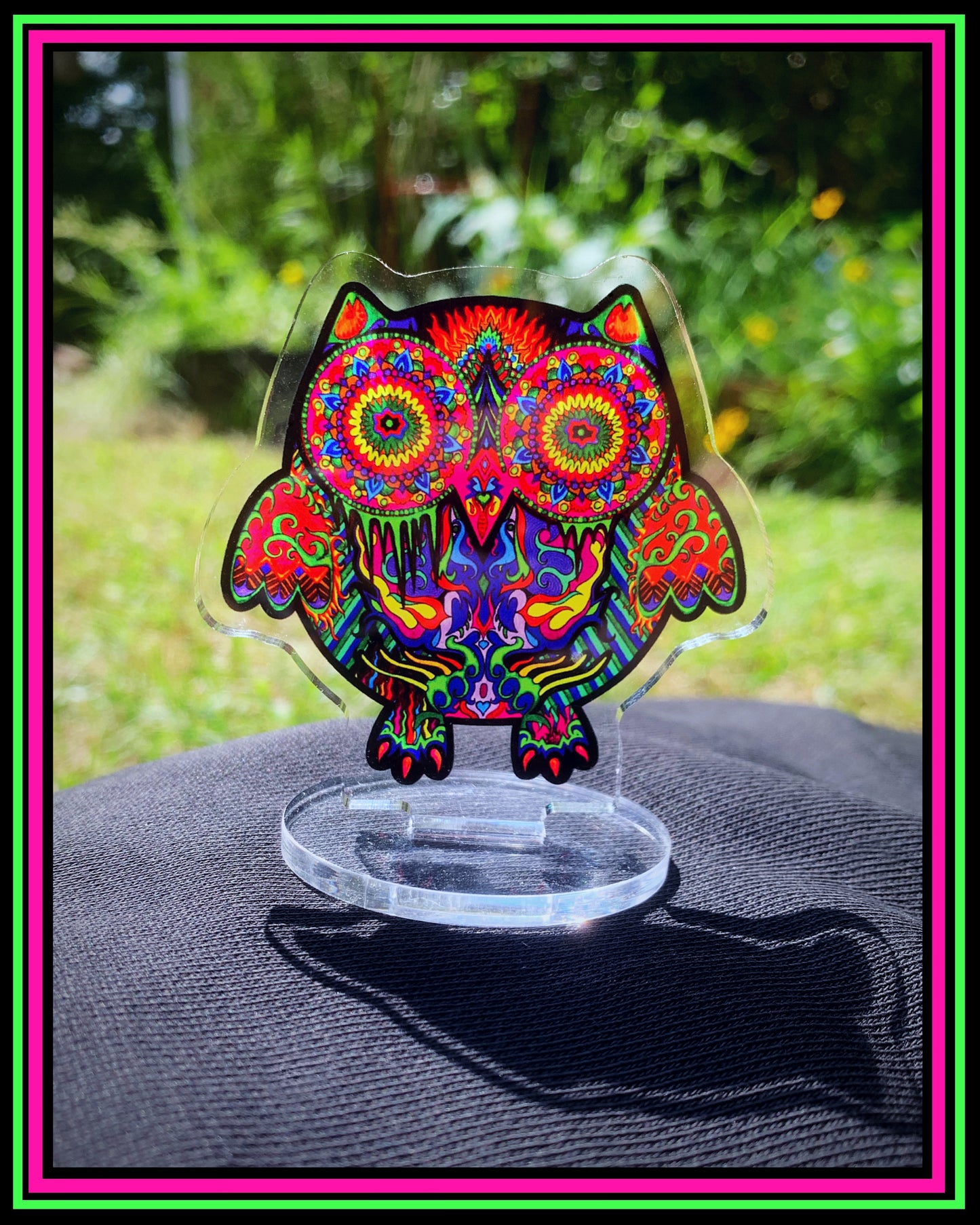 Melted Owl Desk Disc