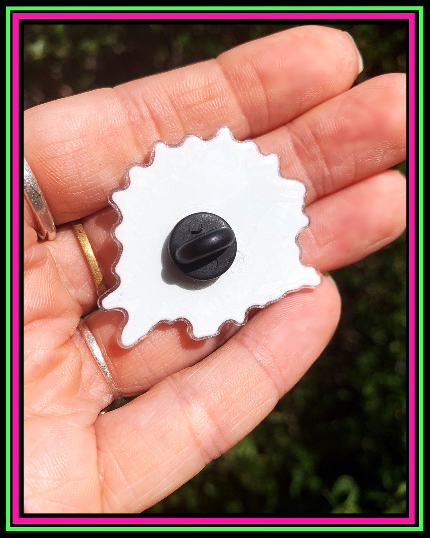 Crow Acrylic Pin