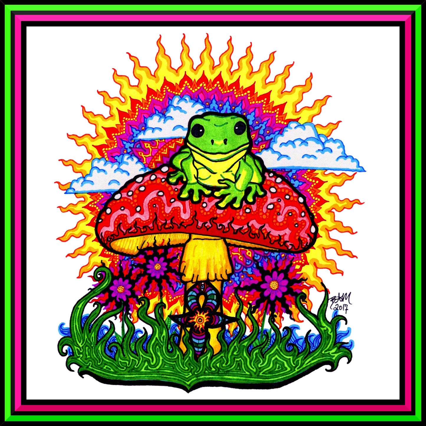 "Froggy for Mukunda" Print