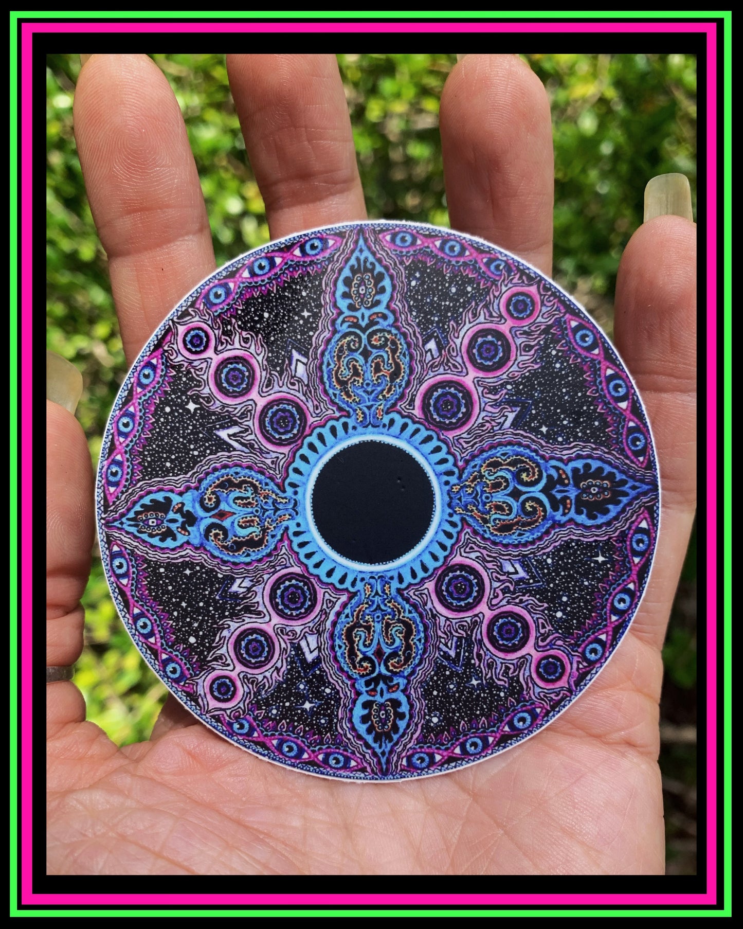 “Tranquil Void” vinyl sticker