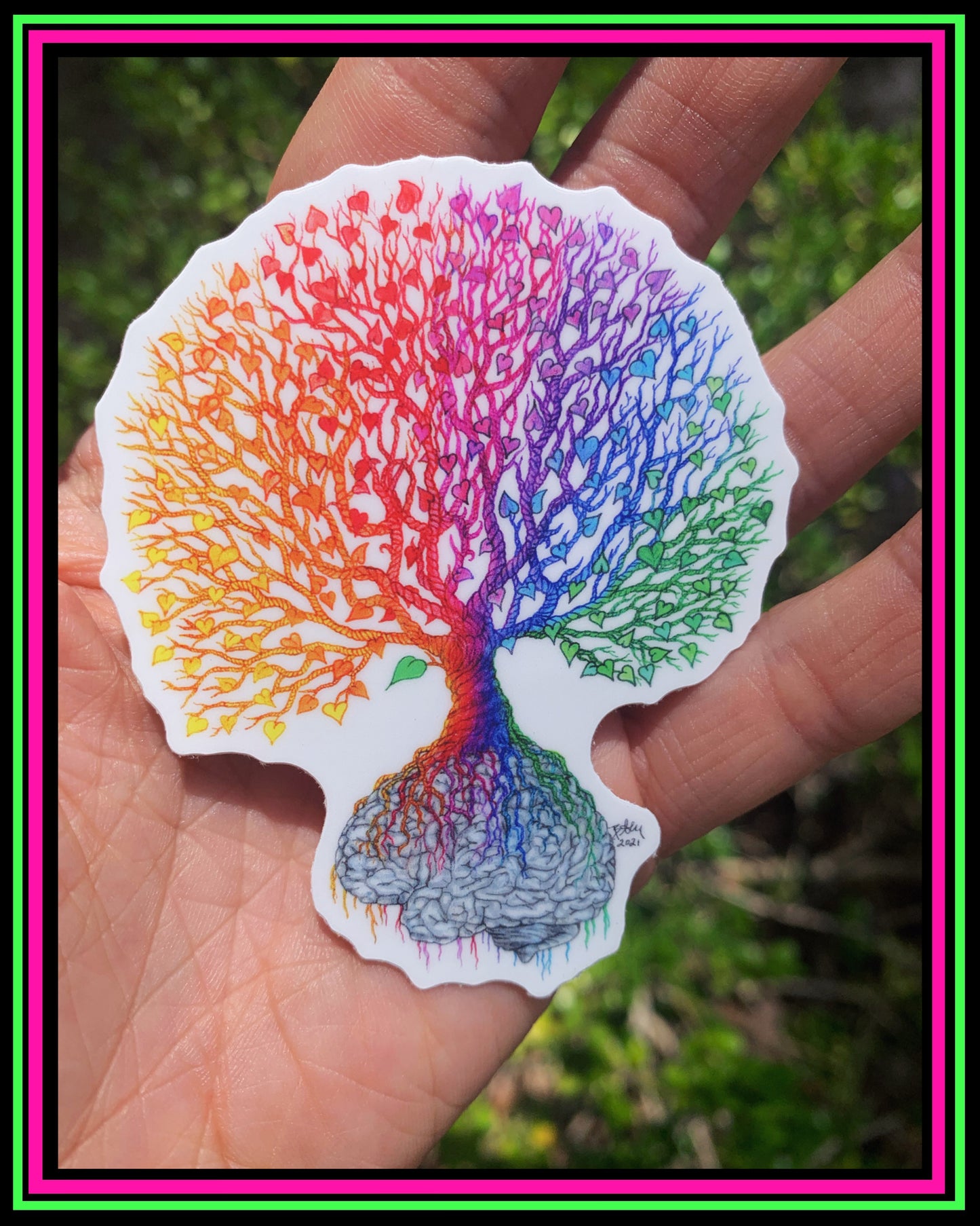 "Plot Twist" vinyl sticker