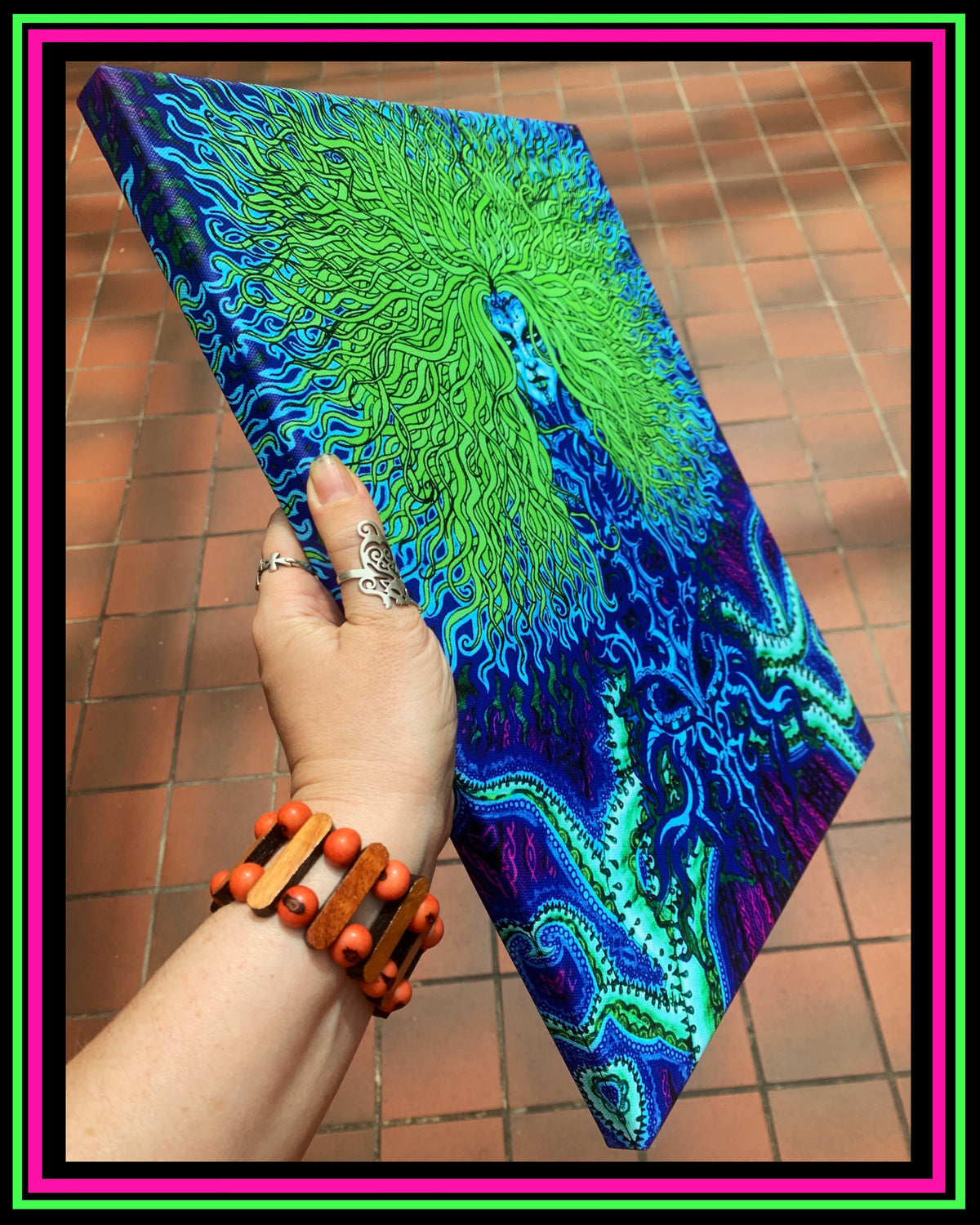 "UyuLala" Canvas Piece