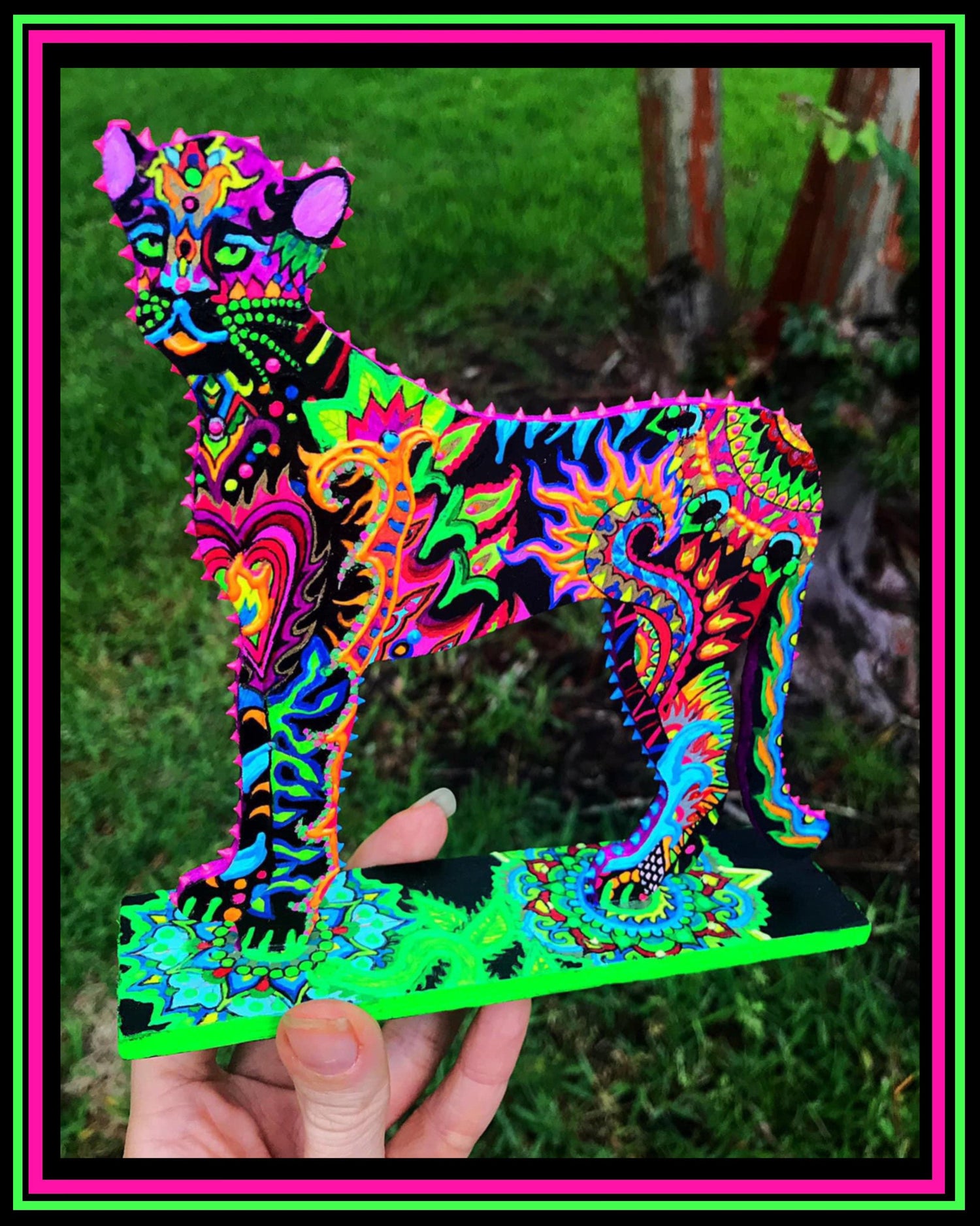 Original Art on WOOD