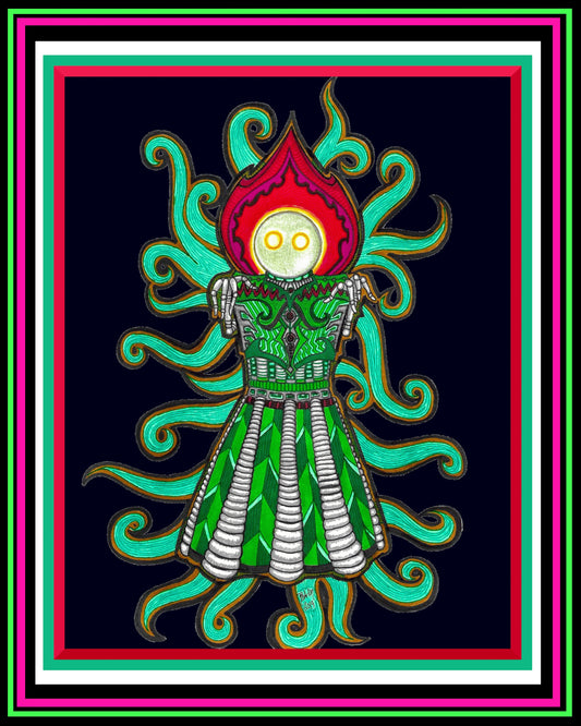 Impresión "Monstruo de Flatwoods"