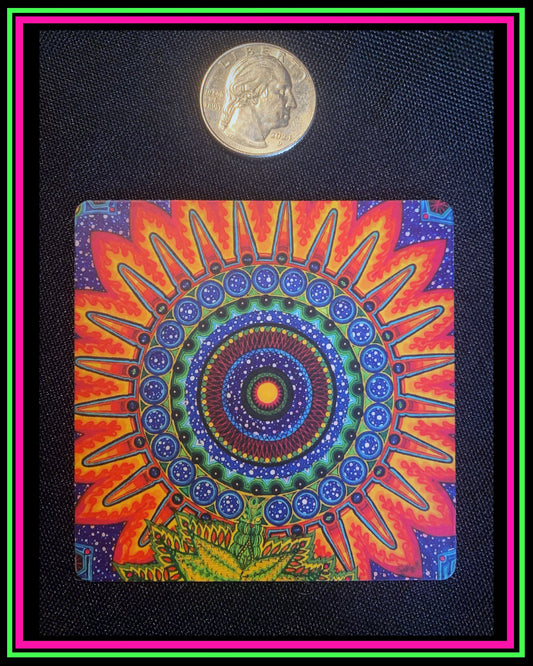 "Axis of Truth" Small Magnet