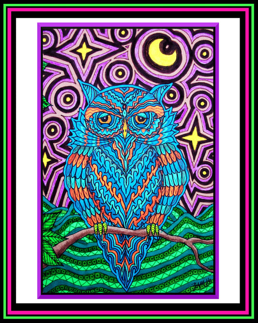"Mr. Owl" Print