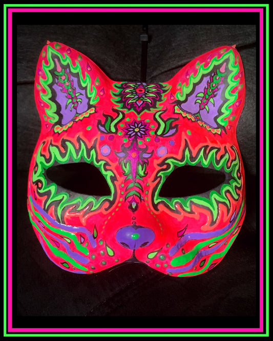 Pink Magic Meow Mask