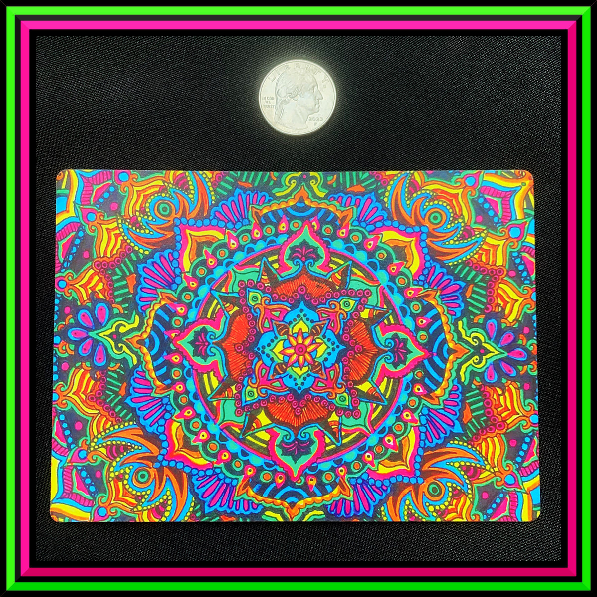 “Neon Kisses” Large Magnet