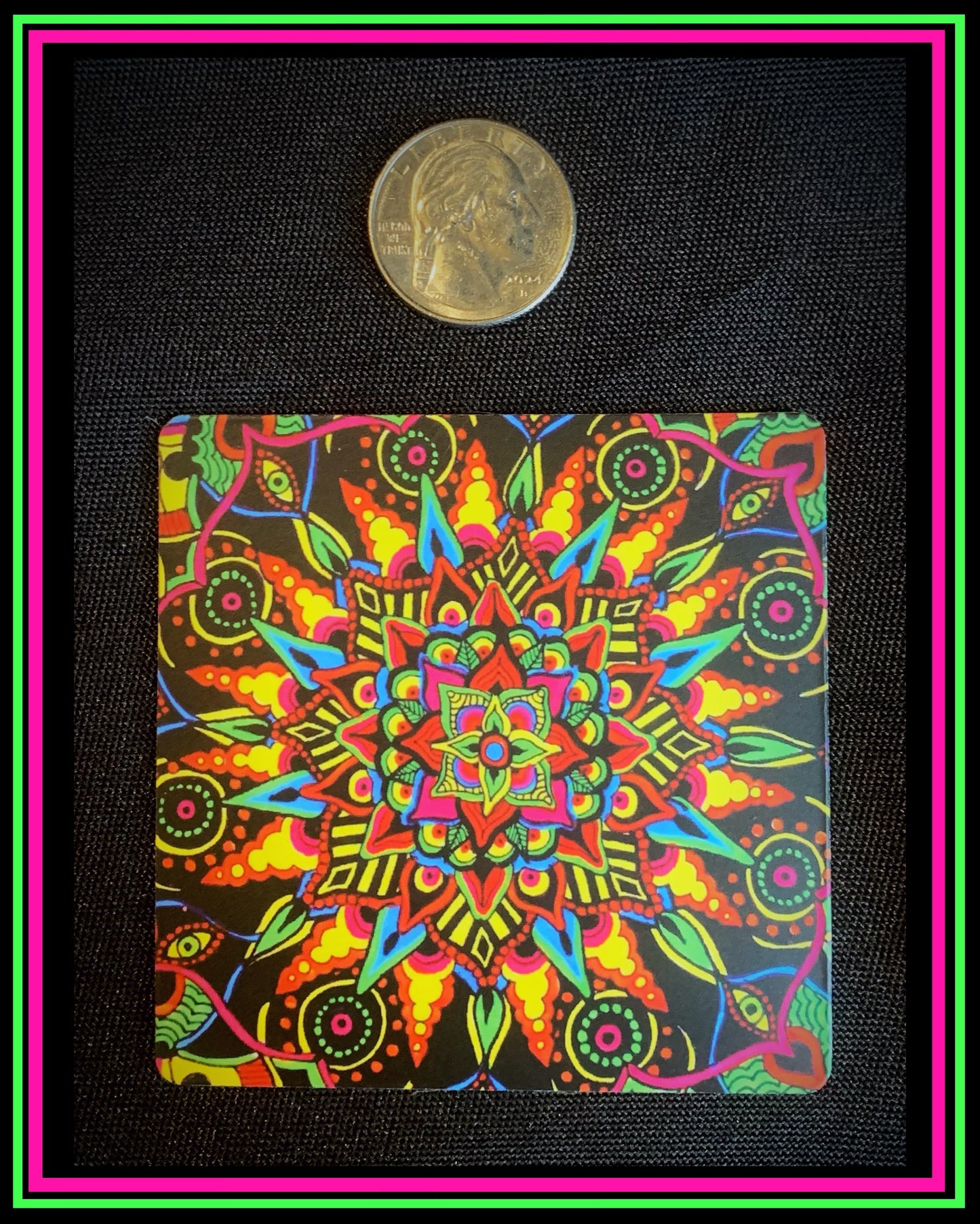 "Solar Eclipse" Small Magnet