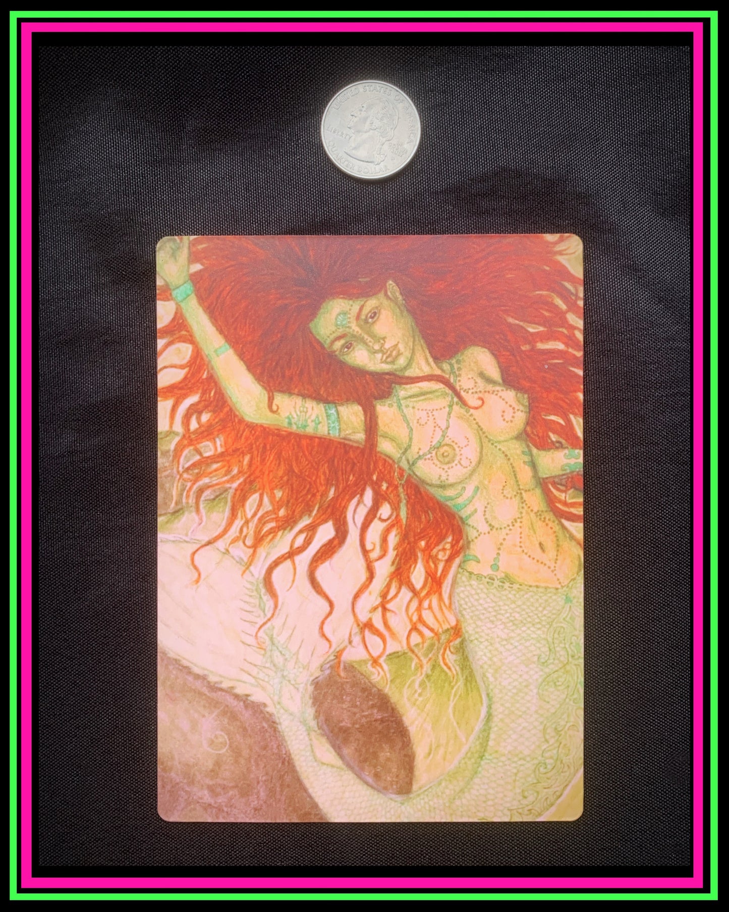 "Green Moss Kingdom" Large Magnet