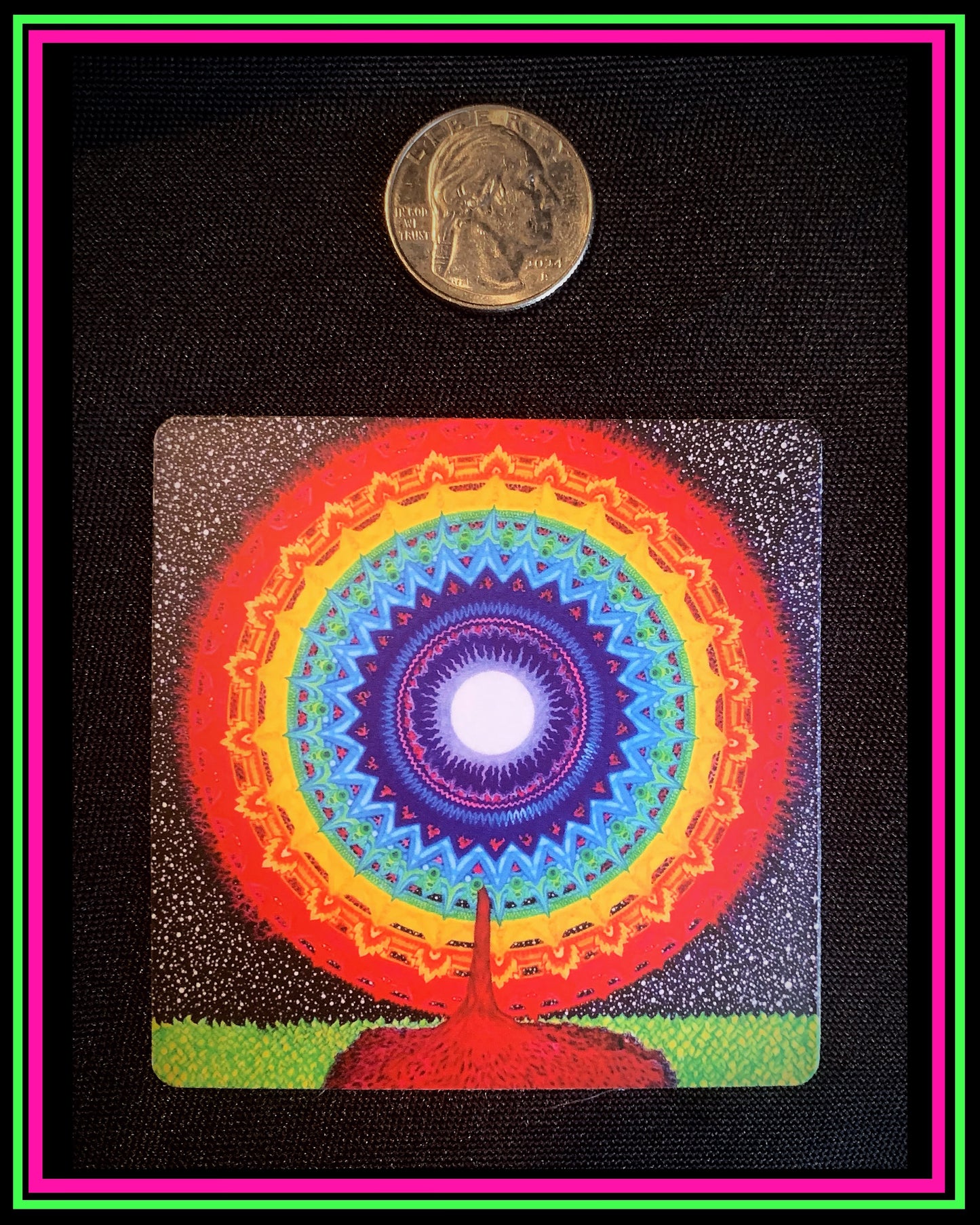 "Chakra Tree of Life" Small Magnet