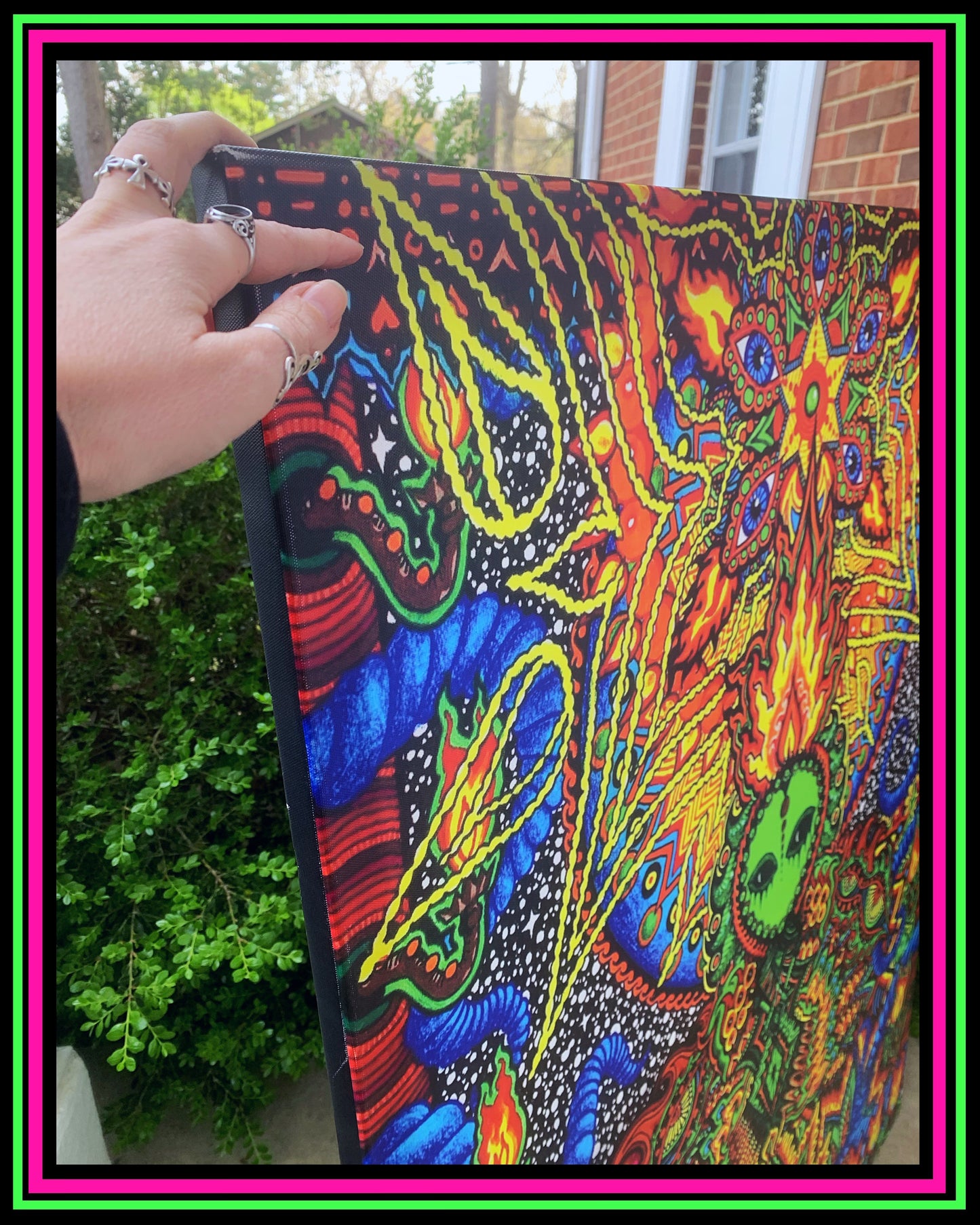 “How Do You Like it Here?” Large Canvas Print (10% off)
