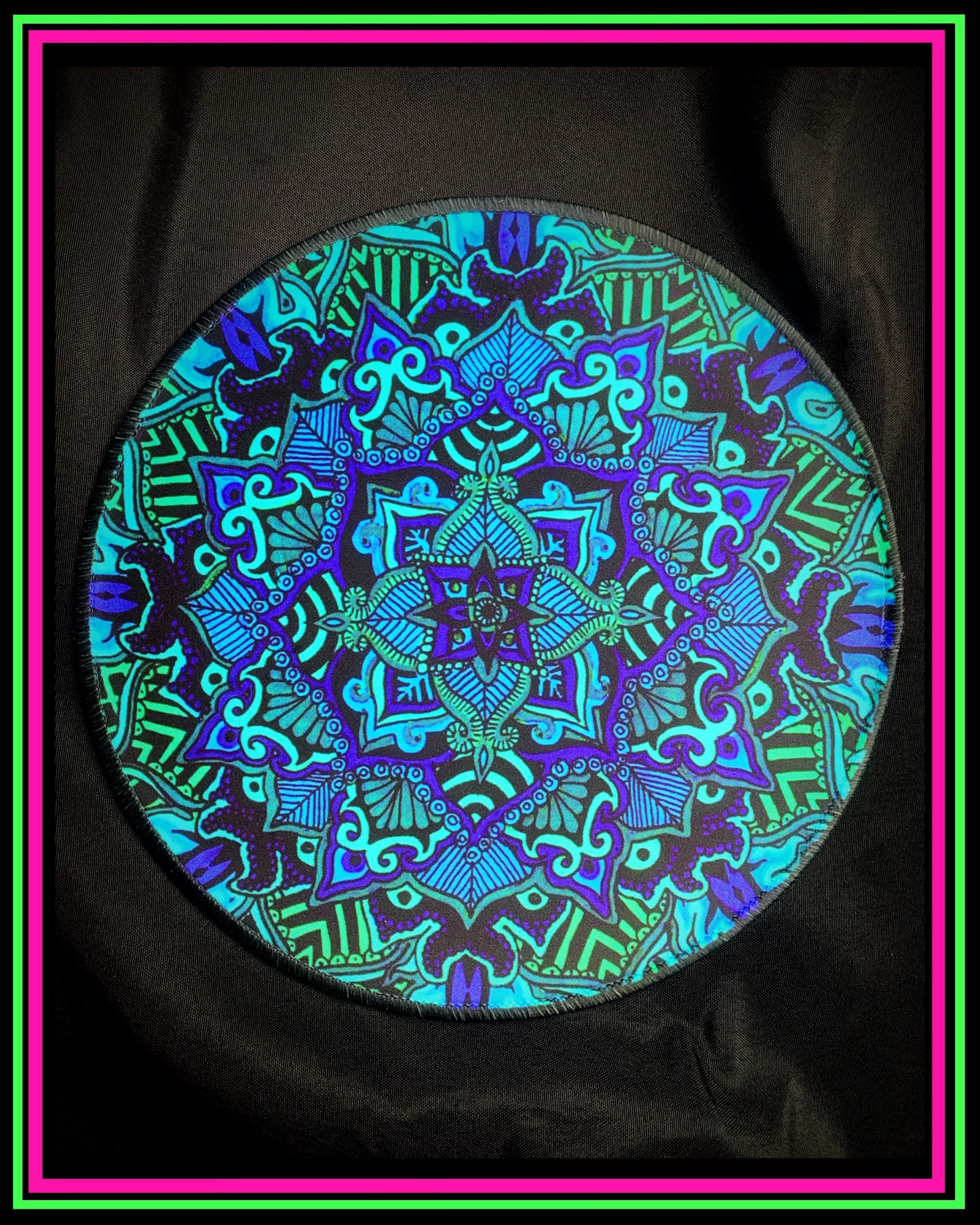 "Psyformation (Green Hue)" Mousepad