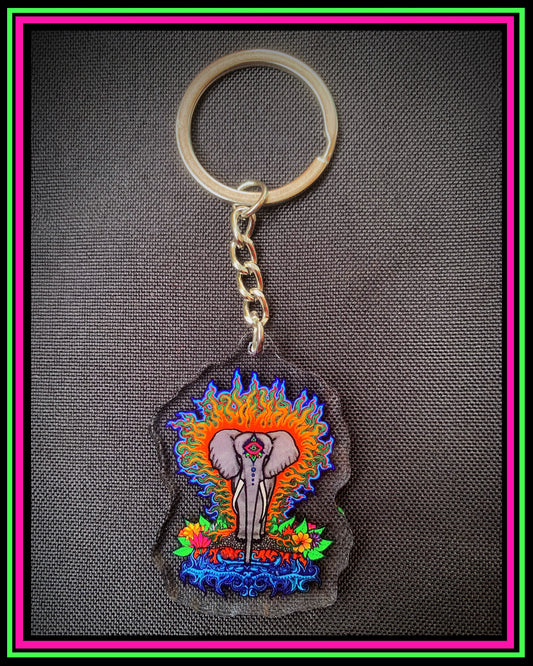 Doublesided "Ganesh" Keychain