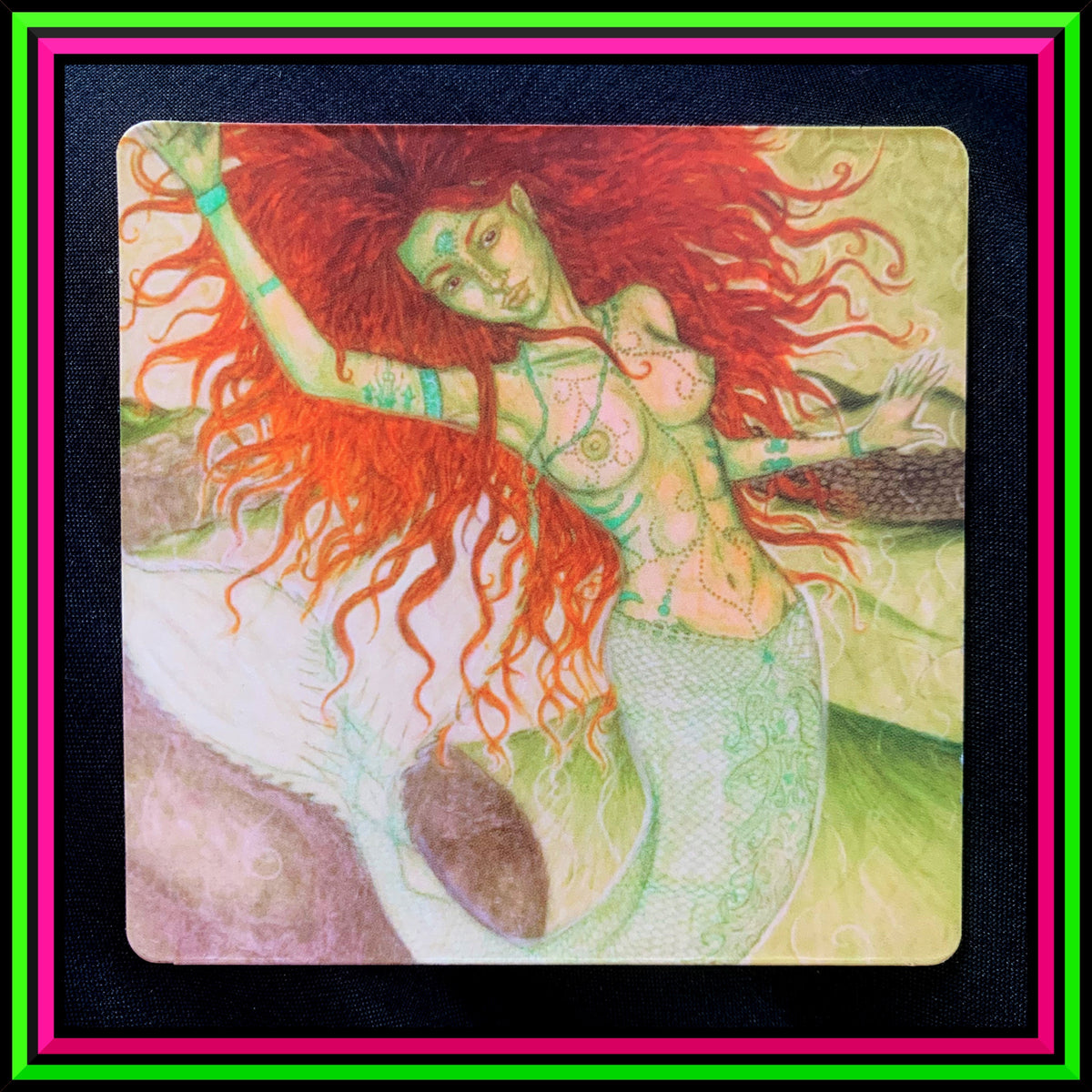 "Green Moss Kingdom" Small Magnet