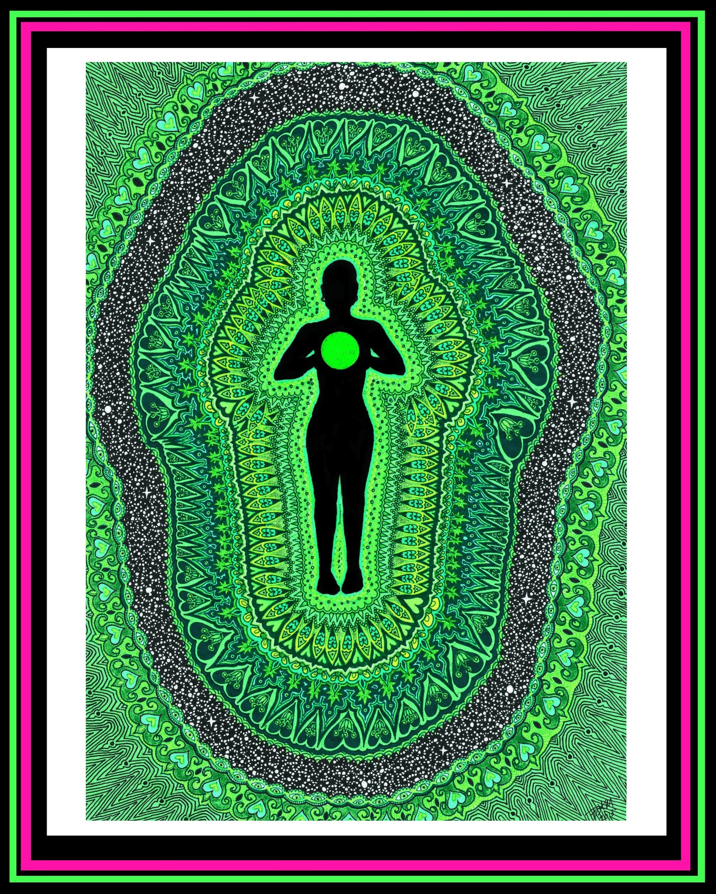 Impression « Chakra du cœur »