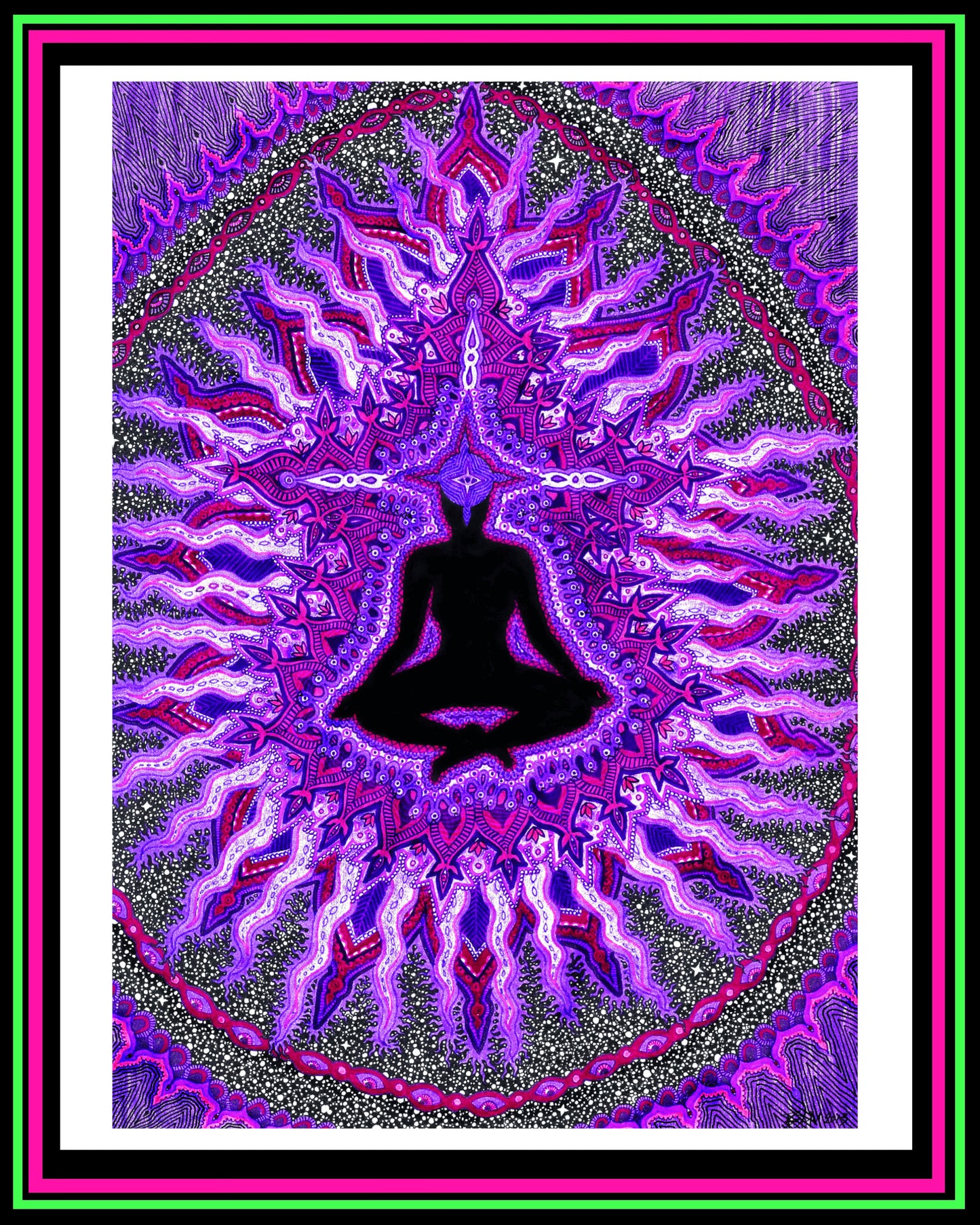 Impression « Chakra du troisième œil »