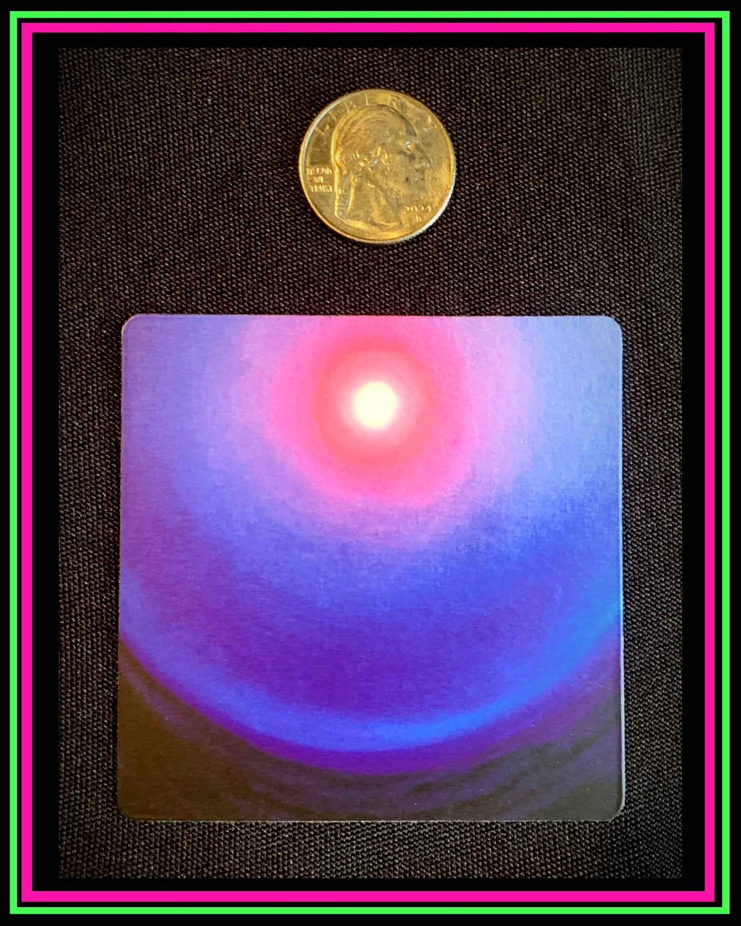 "Once Upon a Blue Moon" Small Magnet