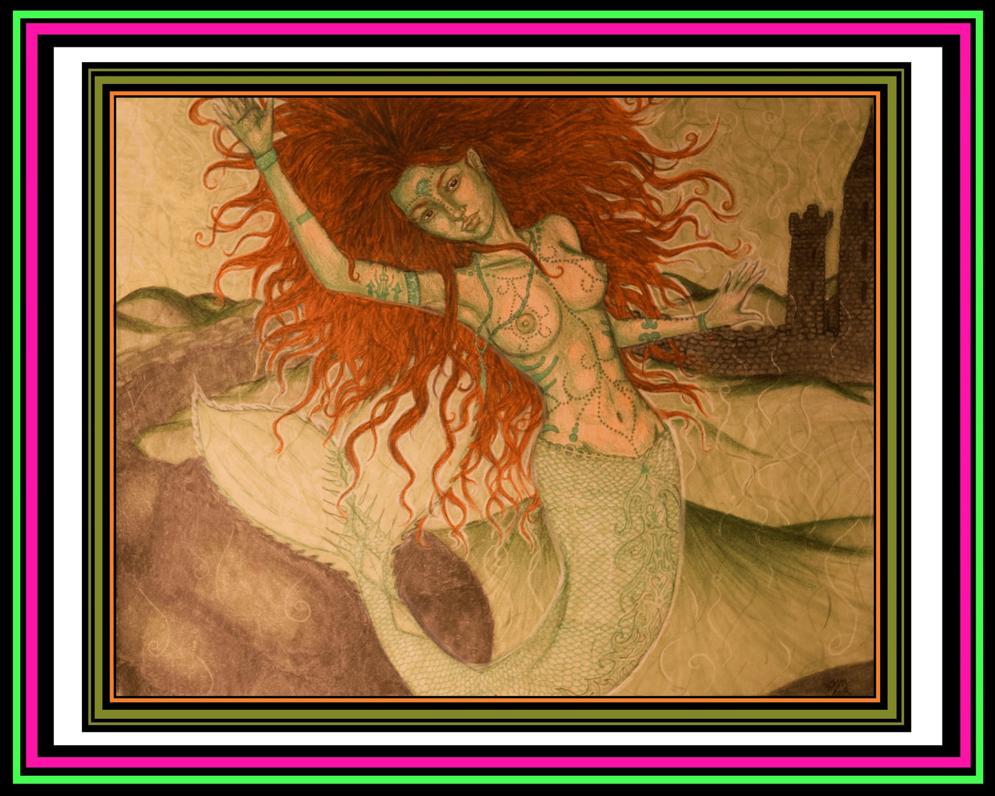 "Green Moss Kingdom" Print