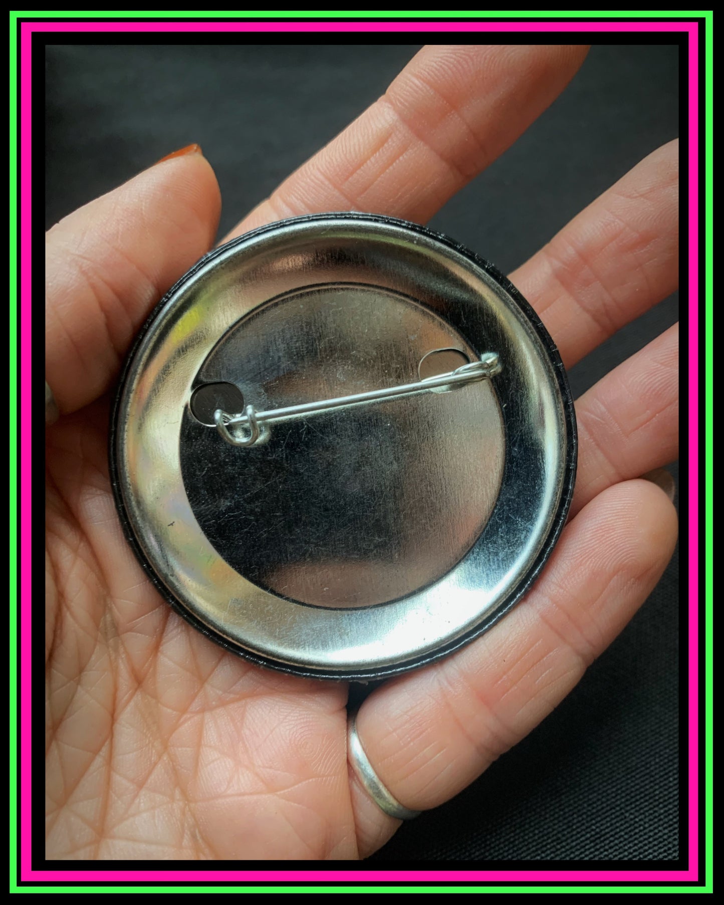 Mandala Pin-On Button