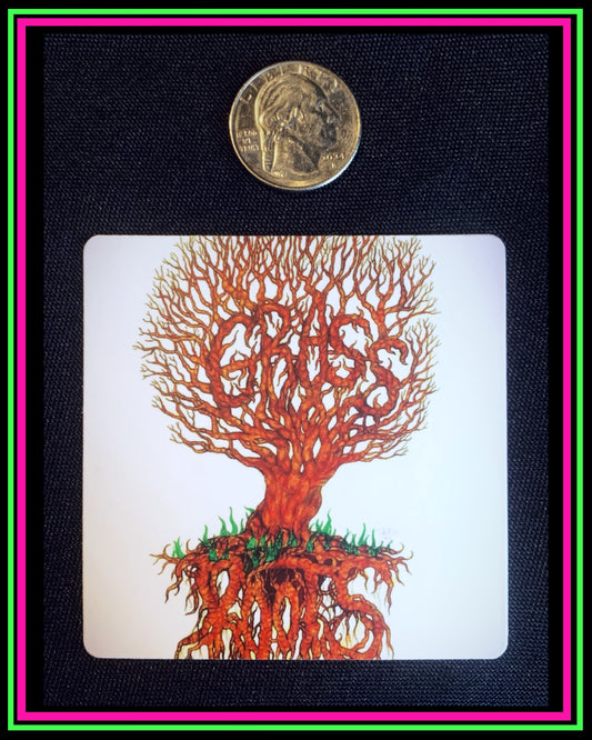 "Grass Roots" small magnet