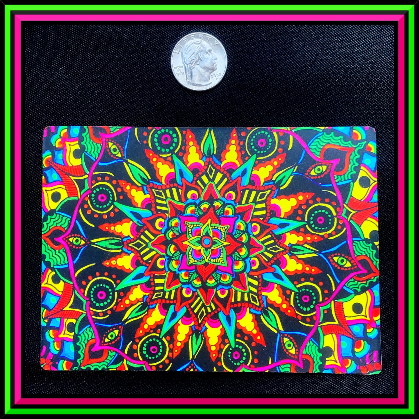"Solar Eclipse" Large Magnet