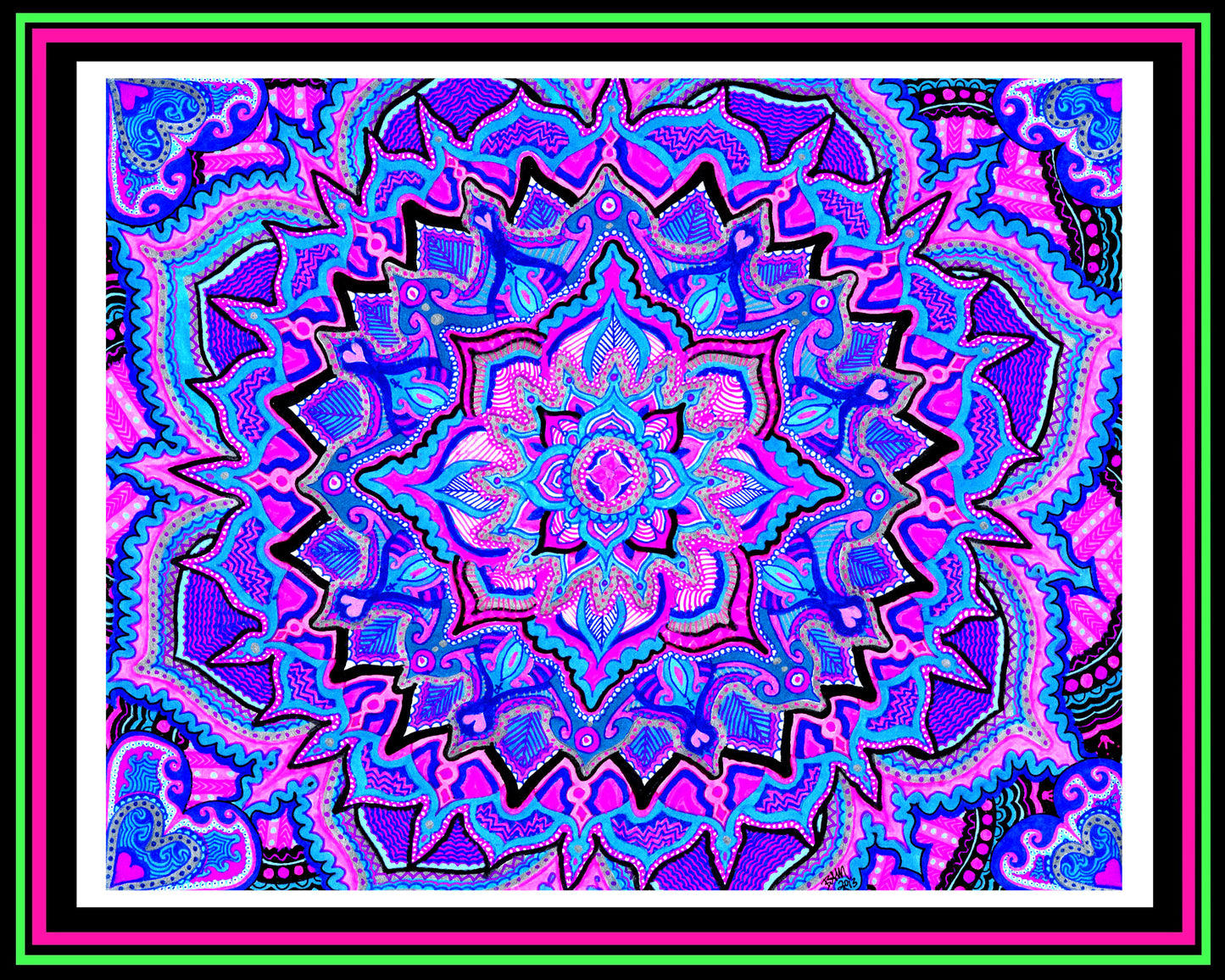 "Tranquil Lotus" Print