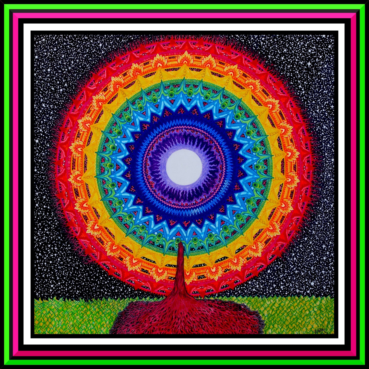 "Chakra Tree Of Life" Print