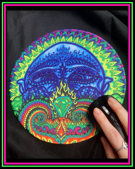 "Om Mani Padme Yum" Mousepad