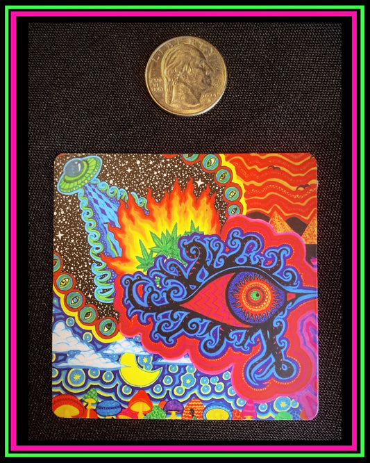 "Eye See You" small magnet