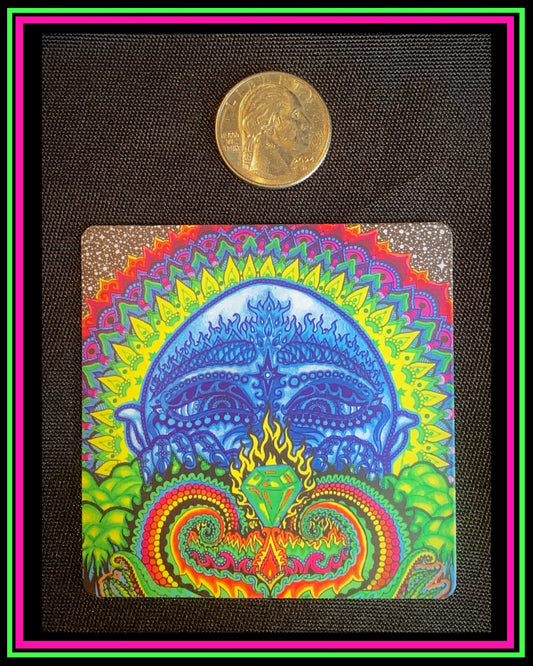 "Om Mani Padme Yum" Small Magnet