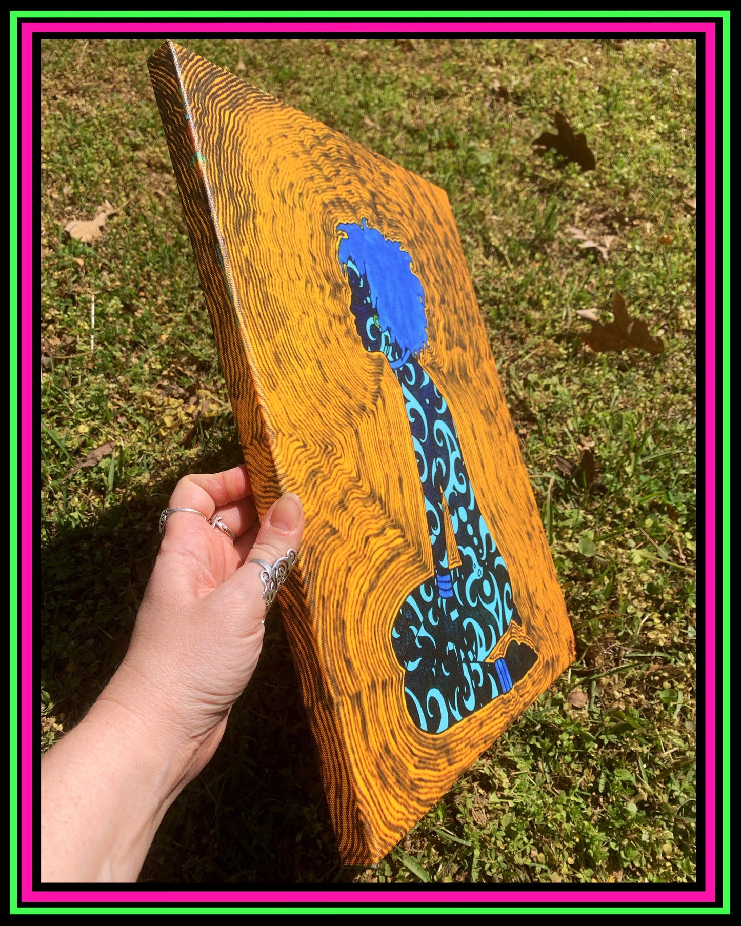 "Vibrant" Canvas Print (18% off)