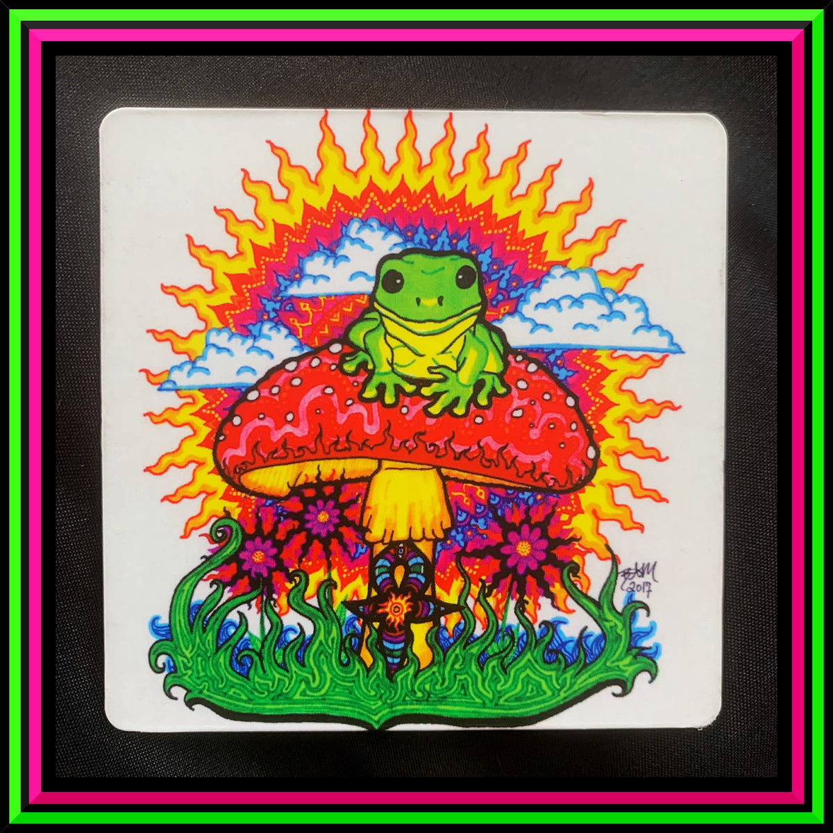 "Froggy for Mukunda" Small Magnet