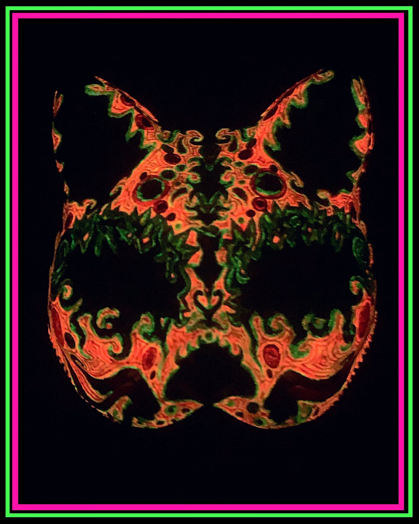 Masque Miaou de Noël