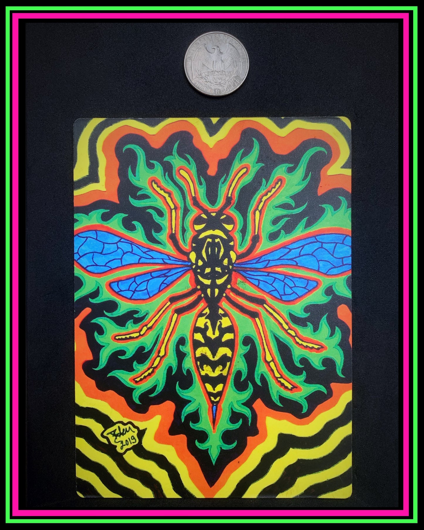 "She Knows" large magnet