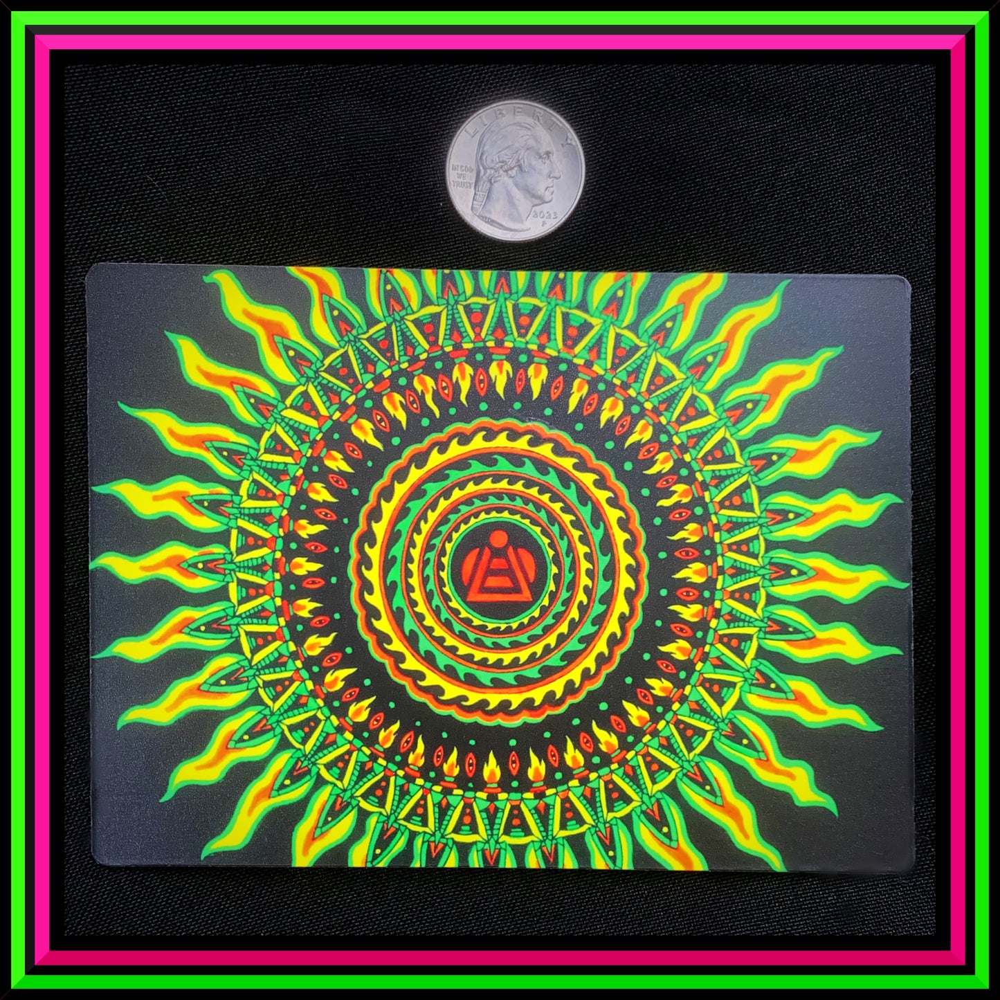 "T.O.U.C.H Samadhi" Large Magnet