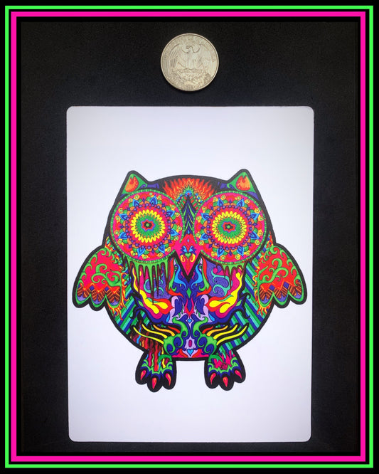 "Mrs. OMG My Face Is Melting!" (white) large magnet