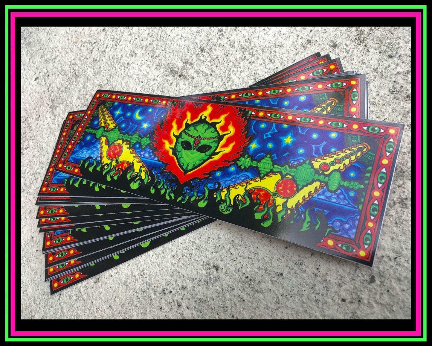 "The Signal" vinyl bumper sticker