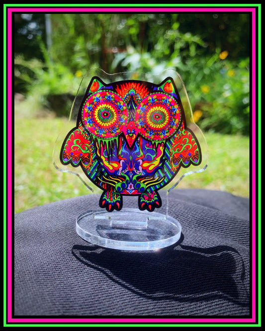 Melted Owl Desk Disc