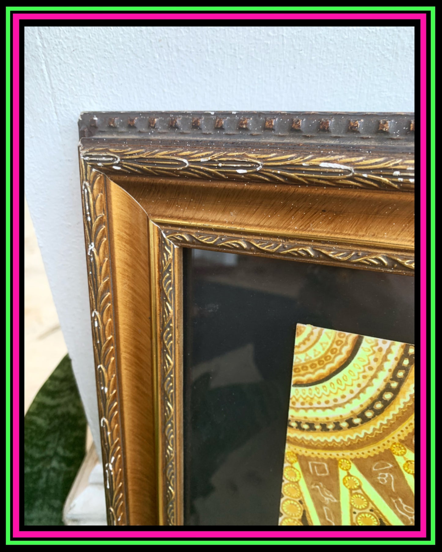 "Hail to my African Sun" Original Drawing