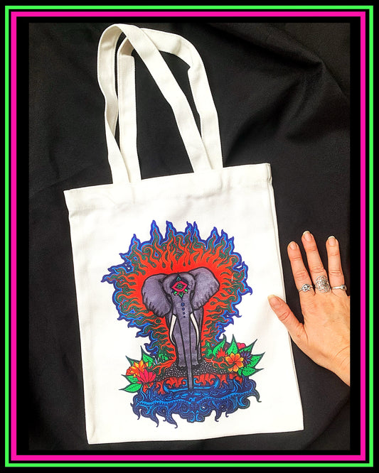 Elephant Tote Bag