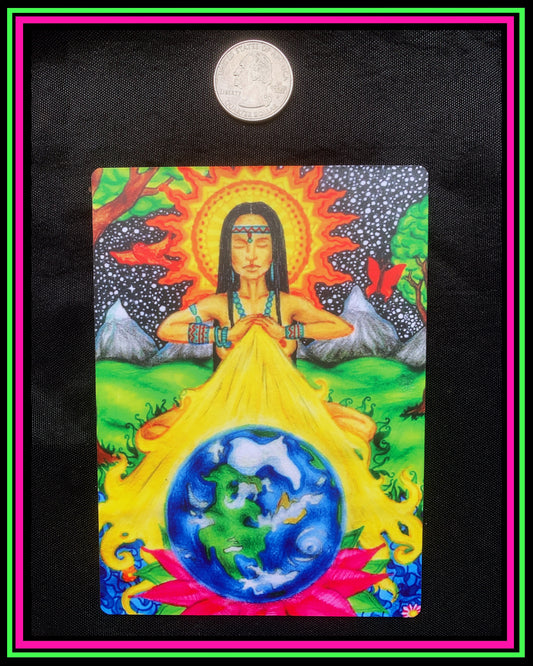 Imán grande "Sanación de la Tierra"